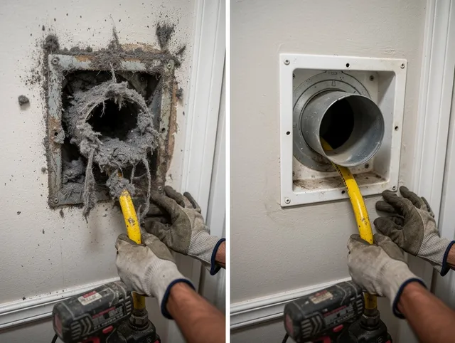 Expert gas dryer vent cleaning by St. Simons Dryer Vent Cleaning in St. Simons
