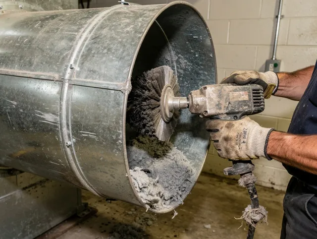 Industrial-grade dryer vent cleaning by St. Simons Dryer Vent Cleaning in St. Simons